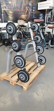 20KG TO 35 KG  TECHNOGYM BARBELLS AND RACK Commercial Gym Equipment , used for sale  Shipping to South Africa