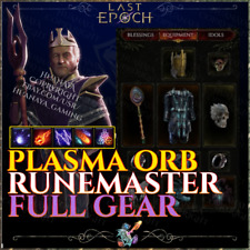 LAST EPOCH 🔥 PLASMA ORB RUNEMASTER 🔥 MAGE FULL GEAR EQ 🔥 CYCLE SEASON 1.0 LE for sale  Shipping to South Africa