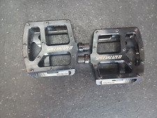 Pedais de plataforma Specialized Bennies pedal preto ano 9/16" ótimo estado comprar usado  Enviando para Brazil