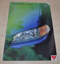 Honda Civic Limuzyna Brochure Broszura RU ENG na sprzedaż  PL
