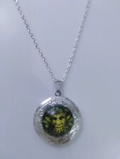 Green man locket for sale  CORBY