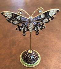 Enamel rhinestone butterfly for sale  Stamford