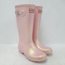 Hunter Boots Girls UK Size 13 Pink Wellies RMF05-RH for sale  Shipping to South Africa