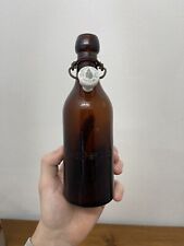 Raro Oshkosh Botella Superior de Cerveza Wisconsin Wi Tapón de Porcelana Pre Pro segunda mano  Embacar hacia Argentina