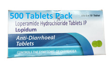 Used, 500 Tablets 2mg Anti Diarrheal - Long Exp. april 2025 - Free Shipping USA for sale  Shipping to South Africa