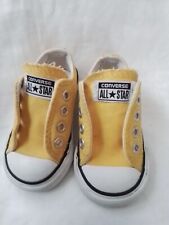 Zapatos infantiles Converse All Star talla 3 amarillos, usado segunda mano  Embacar hacia Argentina