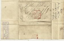 1828 lettera denaro usato  Spedire a Italy