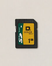 Tarjeta de memoria Lexar 1 GB SD para cámara segunda mano  Embacar hacia Argentina