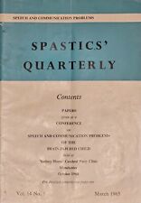 Spastics quarterly magazine for sale  TOWCESTER