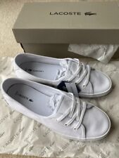 Lacoste chunky white for sale  CHELMSFORD