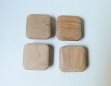 Wood square knobs for sale  Owosso