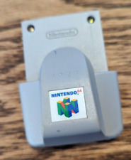 Nintendo 64 Rumble Pak - Gris (NUS-013) Buen Estado Sin Bate Cubierta Funcionando segunda mano  Embacar hacia Argentina