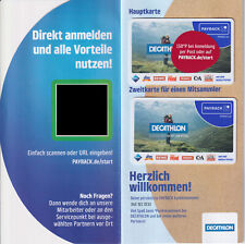 Payback karten decathlon gebraucht kaufen  Wolfenbüttel