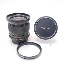 Vintage VIVITAR AUTO WIDE ANGLE 28mm f/1:2.5 LENS w/Tiffen Uv Protector. PO for sale  Shipping to South Africa