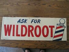 wildroot sign for sale  Harris