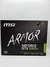 Used, MSI Armor NVIDIA GeForce GTX 1080 TI Graphics Video Card for sale  Shipping to South Africa