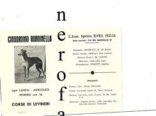 Cinodromo rondinella corse usato  Italia
