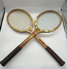 Usado, Juego de raquetas de tenis de madera de colección hechas en Inglaterra - Dunlop Maxply, Slazenger segunda mano  Embacar hacia Argentina
