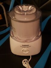 CUISINART MODEL ICE-20 FROZEN YOGURT, ICE CREAM & SORBET MAKER, 1.5 QUART Tested for sale  Shipping to South Africa