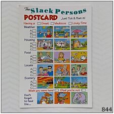 Usado, Cartão postal The Slack Persons basta marcar e postar! Cartão postal NCV (P844) comprar usado  Enviando para Brazil