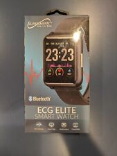 Reloj inteligente rastreador de fitness SuperSonic Bluetooth ECG Elite segunda mano  Embacar hacia Argentina