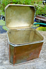 Tea caddy canister for sale  ALFORD