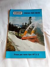 Brochure frese neve usato  Brescia