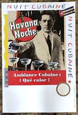 Havana noche affiche d'occasion  Selles-sur-Cher