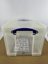 Stapelbox transparent 35l gebraucht kaufen  Maintal