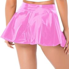 Usado, Mini-saias curtas femininas linha A brilhantes com zíper clube bar fantasias de pole dance comprar usado  Enviando para Brazil