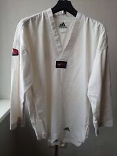 ADIDAS WTF Taekwondo Corea Uniforme Blanco Gi Entrenamiento Deportivo Top Talla 5/190 cm segunda mano  Embacar hacia Argentina