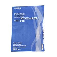 Usado, Teclado manual do proprietário Yamaha PSR-E243 YPT-240 comprar usado  Enviando para Brazil
