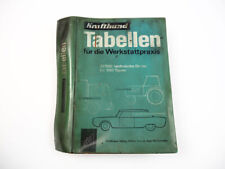 Krafthand tabellenbuch werksta gebraucht kaufen  Merseburg