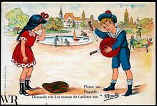Carte postale publicitaire d'occasion  Luçon