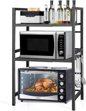 Estante extensible para horno microondas - estante de mostrador de cocina ajustable (dos niveles) segunda mano  Embacar hacia Mexico