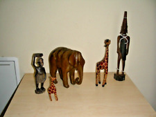 Holzfiguren afrika elefant gebraucht kaufen  Ursberg