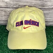 Gorra de béisbol Club America sombrero amarillo Nike equipo liga MX Swoosh fútbol Y2K vintage, usado segunda mano  Embacar hacia Mexico