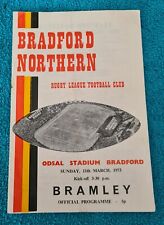 Bradford northern vs. for sale  WAKEFIELD