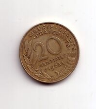 France centimes 1963 usato  Siracusa