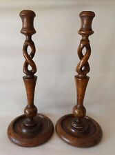 Antique pair wooden for sale  BEDFORD