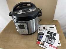 Instant Pot Model Viva 6 Qt Electric Pressure Cooker w Recipes User Manual, used for sale  Shipping to South Africa