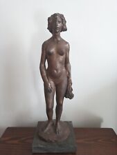 scultura bronzo base marmo usato  Fiumefreddo Di Sicilia