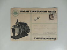 Wotan zimmermann werke. usato  Italia