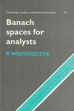 Espacios Banach para analistas de P. Wojtaszczyk (1996 libro de bolsillo) segunda mano  Embacar hacia Argentina