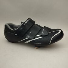 Used, Shimano Road Cycling Shoes Mens 9.5 Black SH-R078L 3 Bolt SPD EUR 45 for sale  Shipping to South Africa