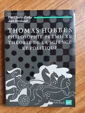 Thomas hobbes philosophie d'occasion  Roanne