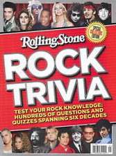 Revista Rolling Stone Rock Trivia Edición Especial Coleccionista 120 Páginas de Cuestionarios. segunda mano  Embacar hacia Argentina