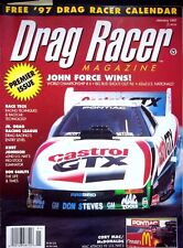 JOHN FORCE GANHA! - REVISTA DRAG RACER, JANEIRO DE 1997 • VOL. 1, NO. 1 comprar usado  Enviando para Brazil