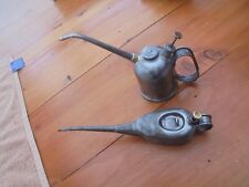 VINTAGE METAL REGA  AUSTRALIA OIL CANS X 2  for sale  Shipping to Canada