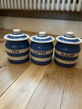 Green cornishware blue for sale  DROITWICH